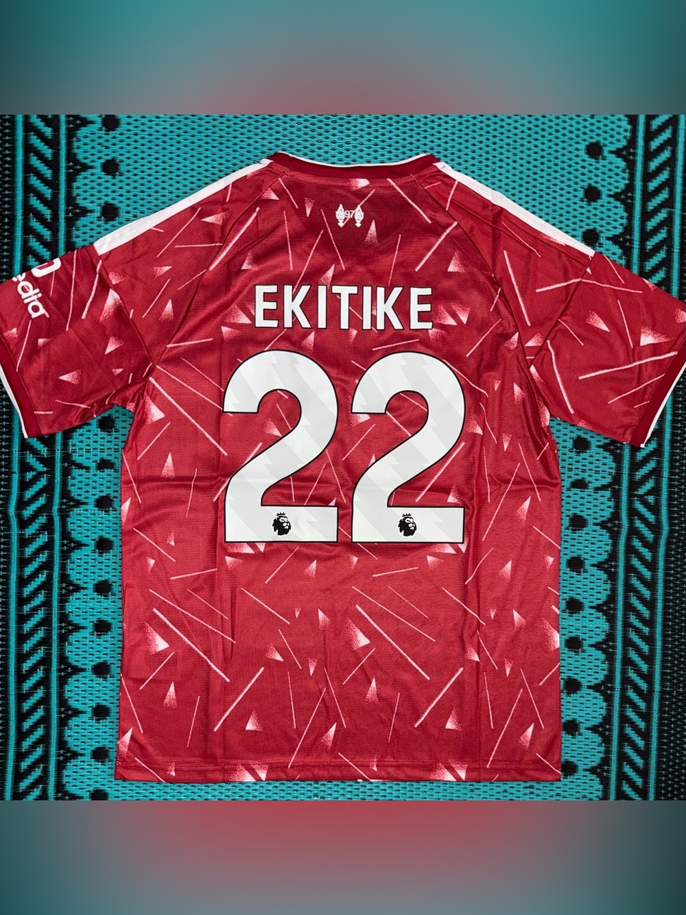 Hugo Ekitike 22 Liverpool 26/27 Home Jersey/Kit Fan Version (Medium)